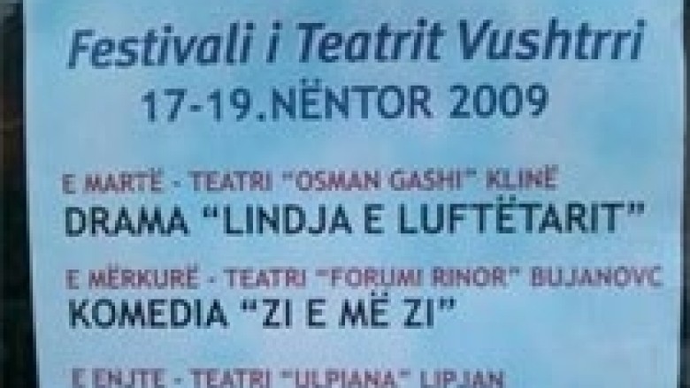 Ndahen çmimet në Festivalin “Vu Theatre Fest”