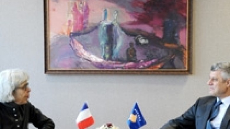 Thaçi: Mbështetja e Francës e një rëndësie të veçantë