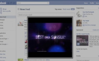 Facebook fillon edhe me video-reklama
