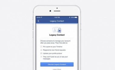 Facebook lejon zgjedhjen e personit që menaxhon llogarinë tuaj pas vdekjes!