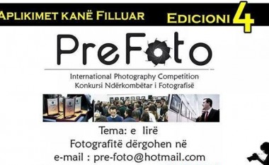 Filluan aplikimet për “PreFoto” 2014