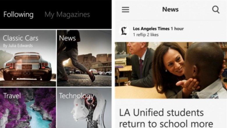 Flipboard vjen edhe në Windows Phone 8