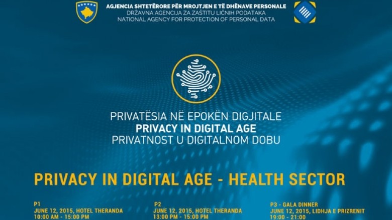 Fushata Privatësia në Epokën Dixhitale sjell konferencën me temë “Përpunimi i të Dhënave të Ndjeshme në Sektorin Shëndetësor”