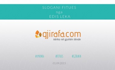 Gjirafa.com me slogan të ri – shpërblehet fituesi me iPhone 6