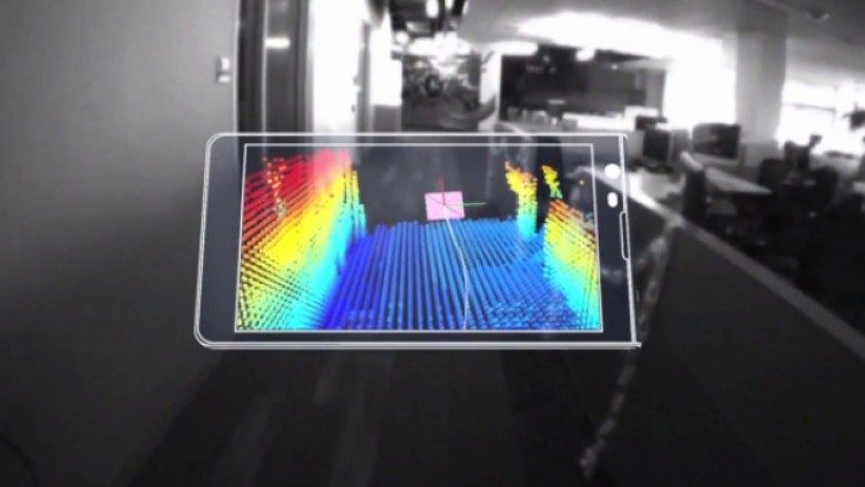 Google prezanton Project Tango, telefonin me harta 3D