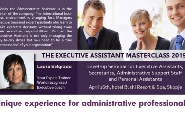 Organizohet konferenca më e madhe për profesionist administrativë “The Executive Assistant Masterclass 2015”