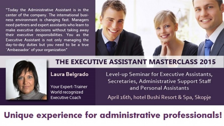 Organizohet konferenca më e madhe për profesionist administrativë “The Executive Assistant Masterclass 2015”