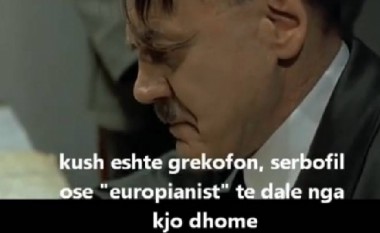 Hitleri “bëhet shqiptar”, nervozohet edhe me Eurovisionin! (Video)