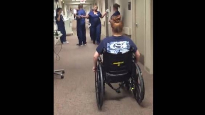Infermierja fillon të qajë kur e sheh pacienten duke ecur! (Video)