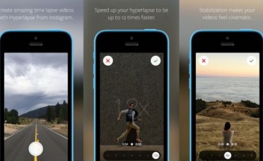 Instagram prezanton aplikacionin Hyperlapse