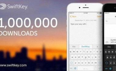 iOS 8: SwiftKey shkarkohet 1 milionë herë, për vetëm 24 orë