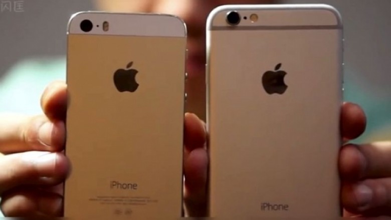 iPhone 6 krahasohet me iPhone 5s, në video!