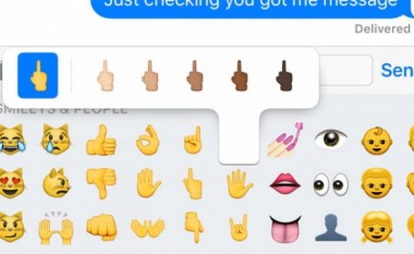 iPhone ua tregon gishtin e mesëm përdoruesve të saj!