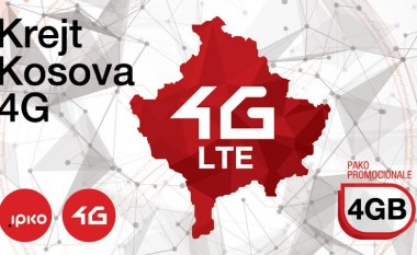 IPKO 4G,  në tërë Kosovën