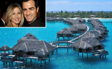 Aniston dhe Theroux, në Bora Bora për muajin e mjaltit