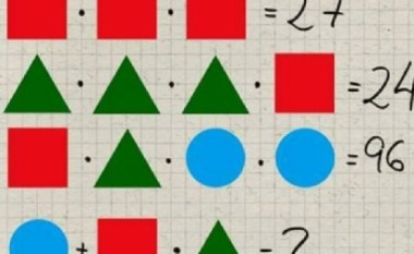 Jeni të mirë në matematikë? Provojeni veten! (Foto)