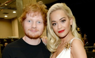 Rita këngë dashurie me Ed Sheeran (Video)