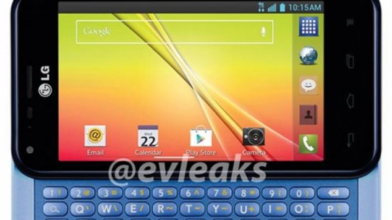 LG Optimus F3Q, model i ri me tastierë fizike