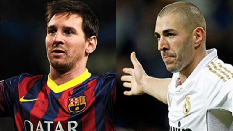 Messi e Benzema në krye të formacionit