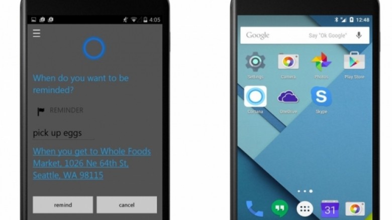 Microsoft Cortana brenda javësh edhe në Android