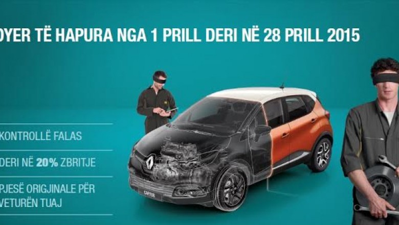 Auto Mita nis fushatën “Dyer të hapura” për Renault (Foto)