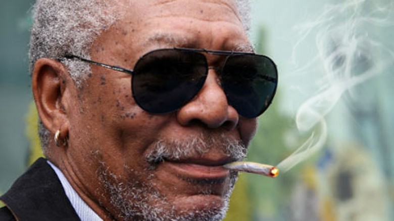 Morgan Freeman pro-legalizimit të marihuanës