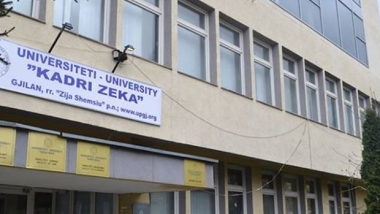 Universiteti “Kadri Zeka” hap konkurs për pranimin e studentëve