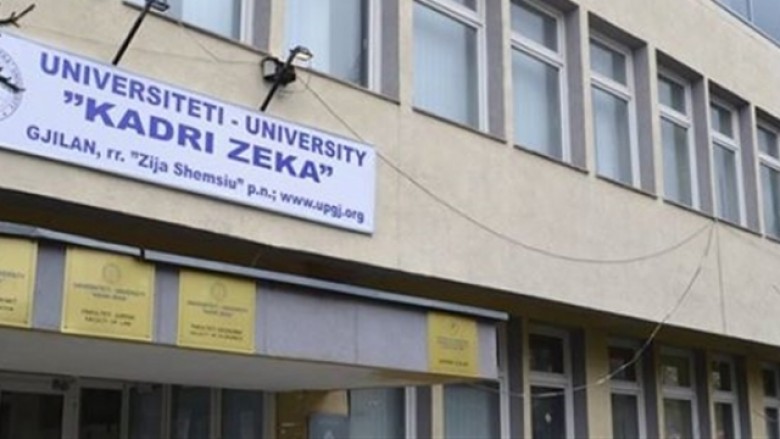 Universiteti “Kadri Zeka” mbyll konkursin plotësues për pranimin e studentëve të rinj