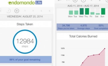 Numëroni hapat që hidhni dhe kaloritë që digjni me ‘Endomondo Life’