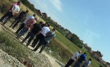 Banorët e Lumit të Madh pengojnë punimet në rrugë (Foto)