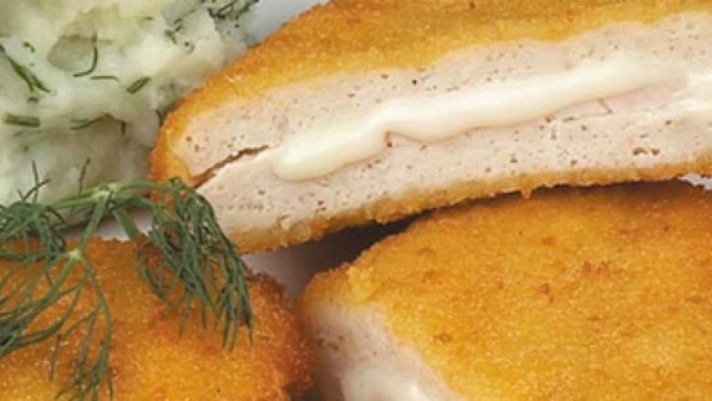 Pulë e stilit “Cordon bleu”