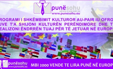 AU-Pair iu mundëson t’a realizoni ëndrrën tuaj për të jetuar në Europë