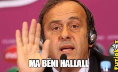 “Reagon Platini”: Shqiptarë ma bëni hallall