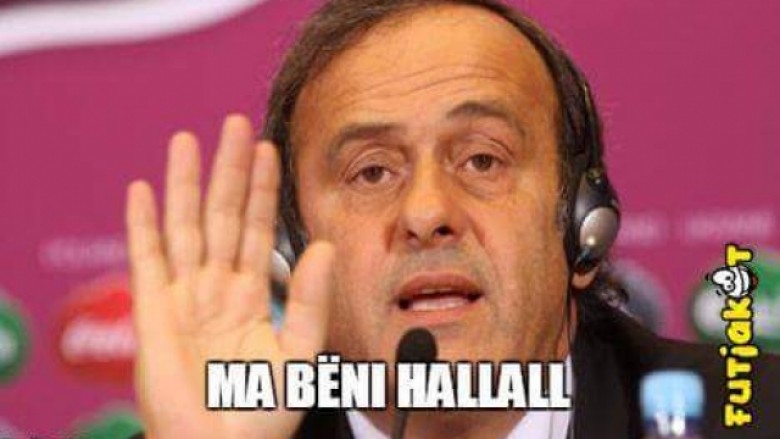 “Reagon Platini”: Shqiptarë ma bëni hallall