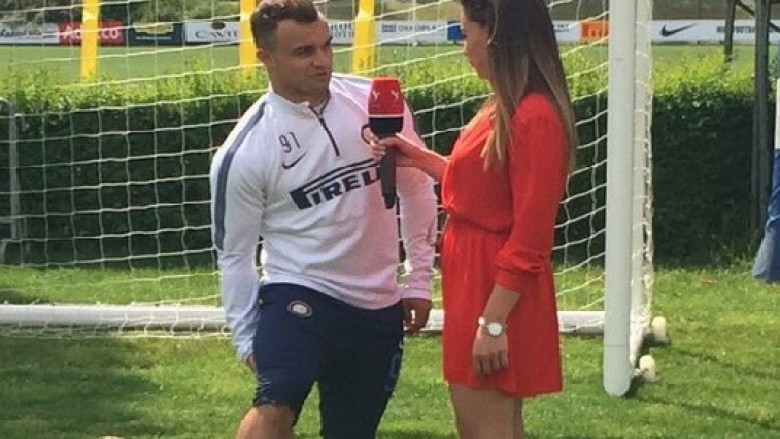 Shaqiri, ja se si u intervistua nga e “dashura” (Video)