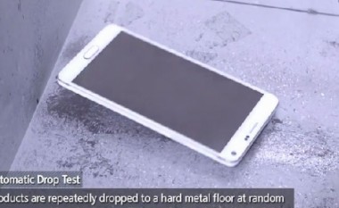 Samsung Galaxy Note 4 mbijeton në testet e rënies (Video)