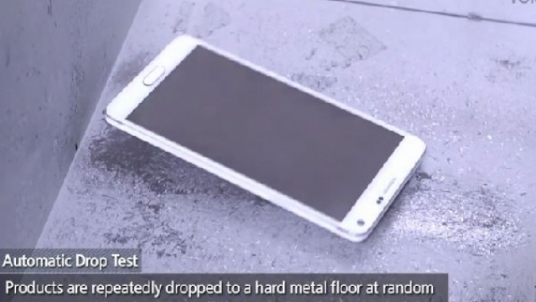 Samsung Galaxy Note 4 mbijeton në testet e rënies (Video)