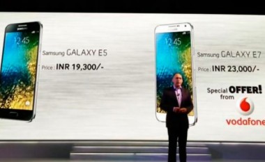 Samsung prezanton telefonat e lirë, Galaxy E5 dhe E7