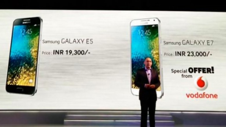 Samsung prezanton telefonat e lirë, Galaxy E5 dhe E7