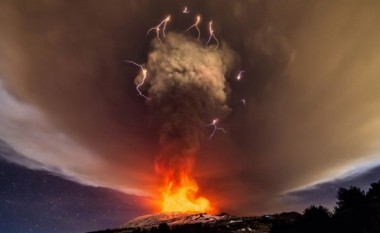 Shpërthen vullkani Etna