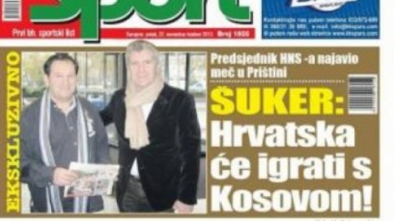 Shuker: Kroacia do të luaj me Kosovën në Prishtinë