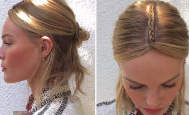 Si të realizoni modelin e flokëve të Kate Bosworth