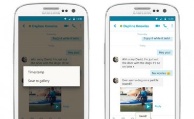 Skype mundëson ruajtjen e mesazheve në Android