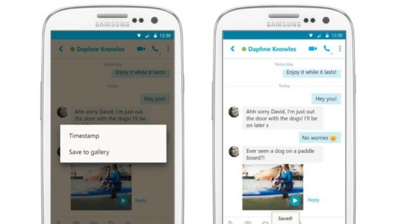 Skype mundëson ruajtjen e mesazheve në Android