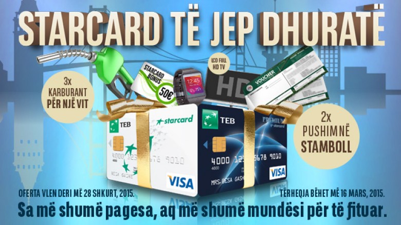 Starcard të jep dhuratë