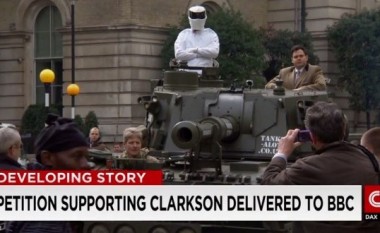 Kthejeni Clarksonin në Top Gear: Peticionin e dorëzojnë me tank në BBC ! (Video)