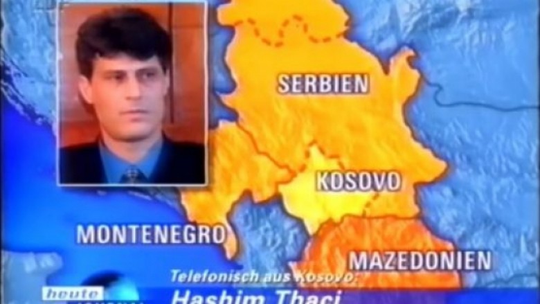 Video e rrallë: Hashim Thaçi duke folur gjermanisht në vitin 1999 (Video)