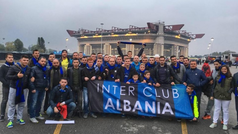 Grupi i tifozëve shqiptarë të Interit takohen me Zanettin (Foto)