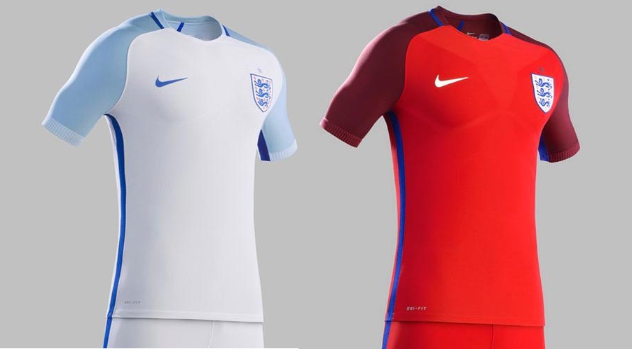 England Euro 2016 kits released