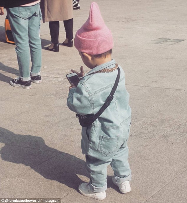Fëmijët modern që morën shumë vëmendje në Javën e Modës në Seul foto 7